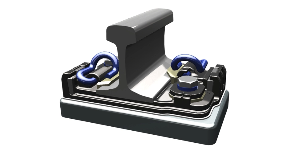 Double-Layer Nonlinear Vibration Reduction Fastener With Shoulders